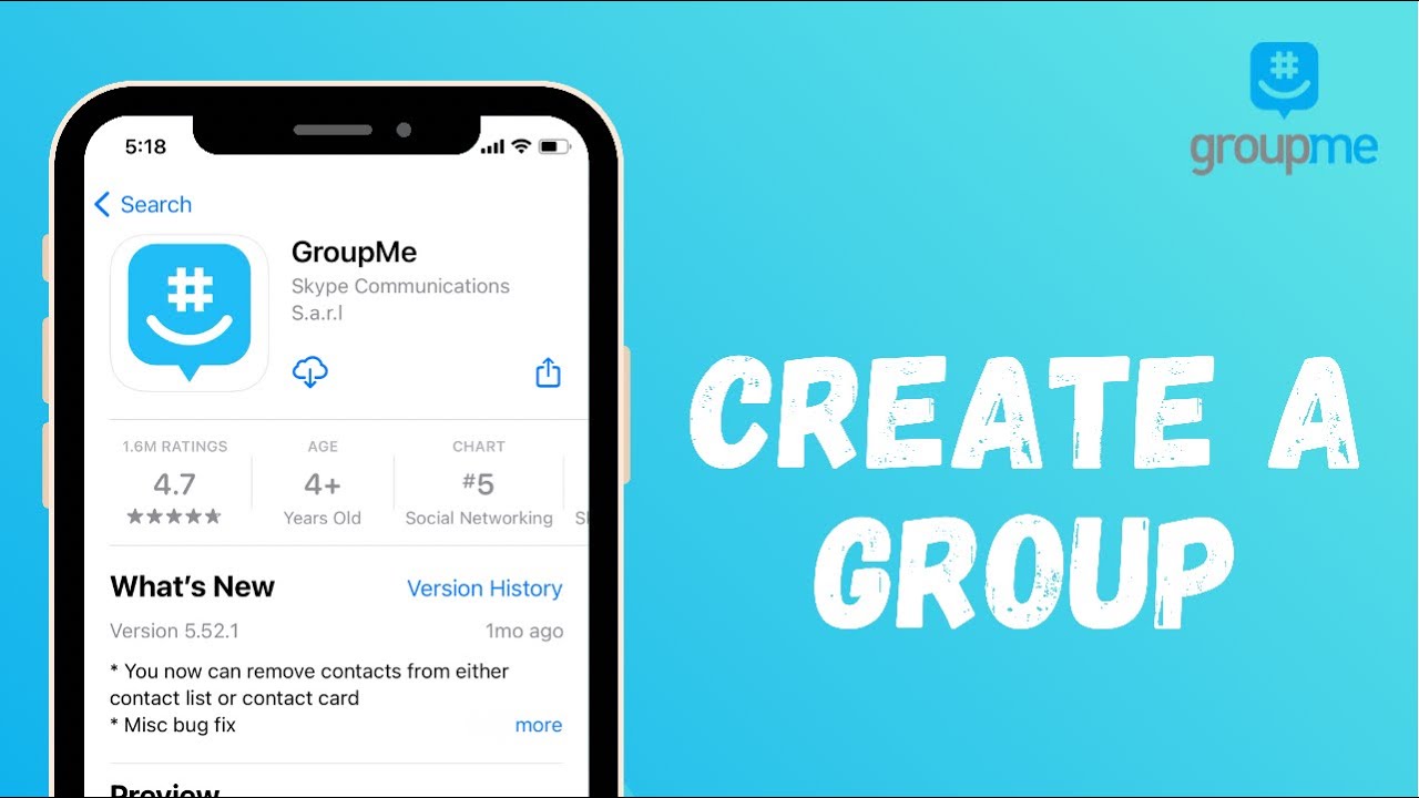 How To Create A Group Me Group?