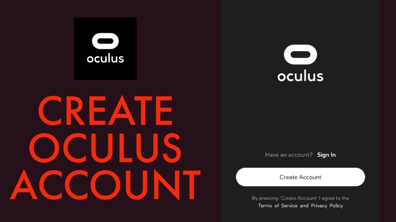 How To Create An Oculus Account?